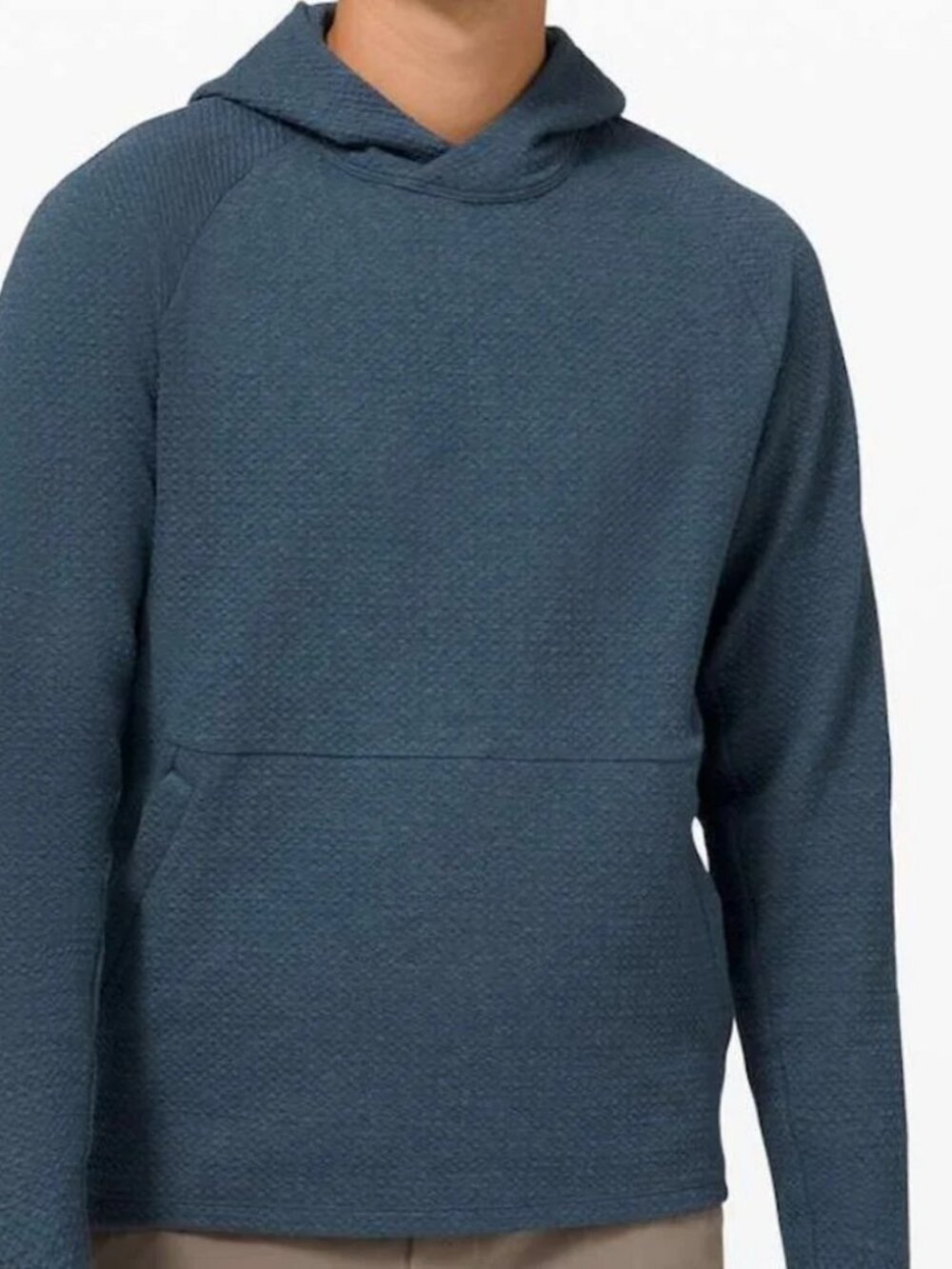 Lululemon At Ease Hoodie Heathered Iron Blue